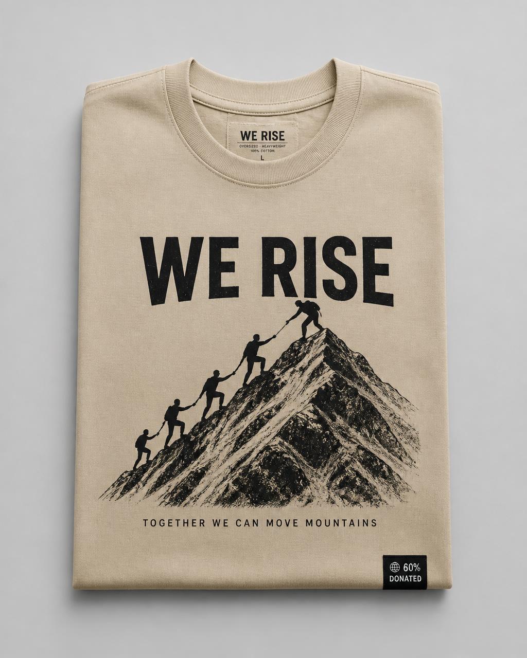 WE RISE Oversized Heavyweight T-Shirt